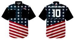 Custom fishing shirt adult youth unisex american spirit - Jersey