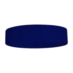 Custom adult youth unisex solid navy blue headband - Head-band