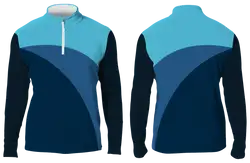 Custom three-way quarter-zip adult youth unisex jacket - Jacket