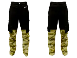 Custom fishing pants adult youth unisex worn terrain - Fishing-pants