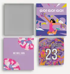 Custom swag box cheerleading stars - Swag-boxes