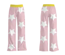 Custom breakaway wide leg pants adult youth unisex astral design - Wide-leg-pants