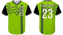 Custom finest no button adult youth unisex softball jersey - Jersey