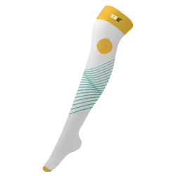 Custom cheerleading socks adult youth unisex sunny stripes - Socks