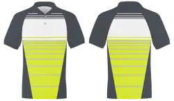 Custom segment stripe adult youth unisex polo - Shirt-polo