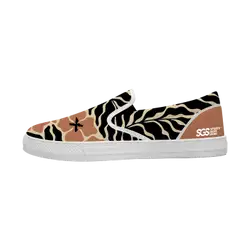 Custom slip on shoes white terra - Slip-on-shoes