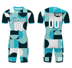 Custom water men speed suit circular design - Men-water-speed-suits