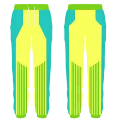 Custom dance joggers adult youth unisex sunset stripes - Dance-joggers