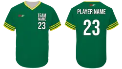 Custom arms stripes  short sleeve adult youth unisex baseball jersey - Jersey