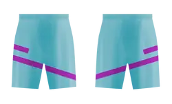 Custom art stripes adult youth soccer shorts - Short