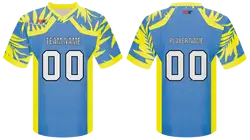 Custom leaves nature adult youth unisex football jersey - Jersey