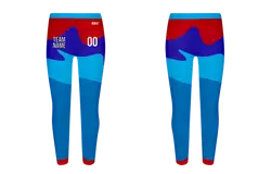 Custom pigmented colored adult youth leggings - Legging