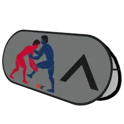 Custom popup banner wrestling competition horizontal - Pop-up-banners