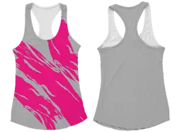 Custom new track racerback sleeveless shirts-style 3 - Shirt-sleeveless