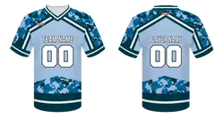 Custom refined camo adult youth unisex football jersey - Jersey