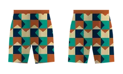 Custom half side solids design adult youth soccer shorts - Short