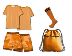 Custom plain orange adult youth unisex shirts - Jersey
