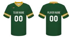Custom neck arms stripes adult youth unisex football jersey - Jersey