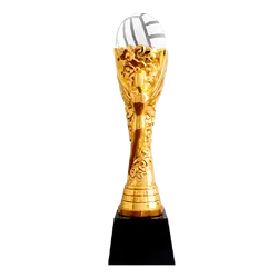 Golden glass trophies awards - Trophies-awards