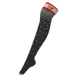 Custom cheerleading socks adult youth unisex polka pop - Socks