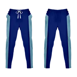 Custom scrubs loose fit bottom tranquil depths - Scrub-pants