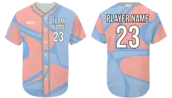 Custom 3d abstract adult youth unisex softball jersey - Jersey