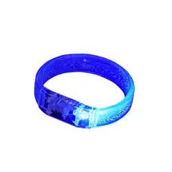 Blue led training wristbands - Led-wristbands
