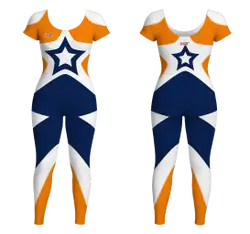 Custom women short  sleeve unitards dance uniform galaxy spin - Dance-bodysuits