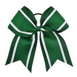 Custom cheerleading bow adult youth emerald shine - Cheerleading-bows