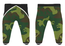 Custom woodland camo  youth unisex no belts football pants - Football-pants
