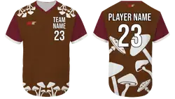 Custom admirable  no button adult youth unisex softball jersey - Jersey