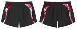 Custom pink camo adult youth volleyball shorts - Short