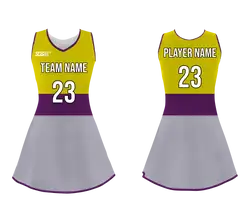 Custom classic adult youth unisex cheerleading dresses sleeveless jersey - Cheerleading-dress