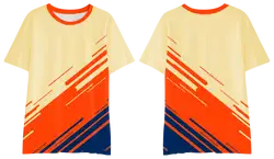 Custom moisture-wicking diagonal stripes youth unisex shirt - Pickleball-jerseys