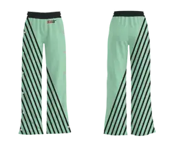 Custom breakaway wide leg pants adult youth unisex striped style - Wide-leg-pants