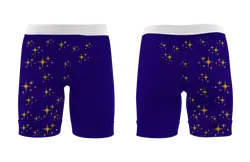 Custom twinkle stars adult youth volleyball shorts - Short