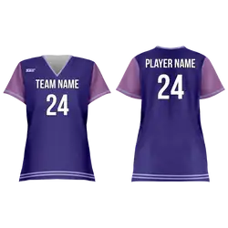 Custom women short sleeve scrubs top twilight glow - Scrub-tops