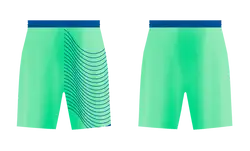 Custom layered lines adult youth unisex soccer shorts - Short