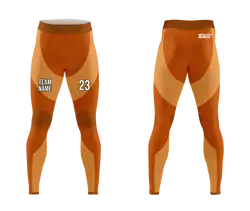 Custom vibrant adult youth unisex full calf compression tights - Compression-tights
