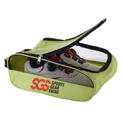 Custom golf shoe bag half mesh glide - Golf-shoe-bags