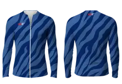 Custom figure skating zipper long sleeve jersey adult youth unisex elite edition - Figure-skating-jerseys