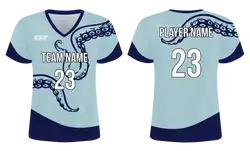 Custom octopus animals adult youth soccer jersey - Jersey