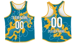 Custom full zip track singlets adult youth unisex map quest - Track-singlets