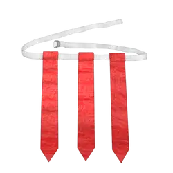 Red 3 rugby belts - Rugby-belts