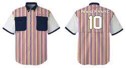 Custom fishing shirt adult youth unisex vibrant horizon - Jersey