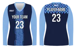 Custom amazing adult youth long sleeve volleyball jersey - Jersey