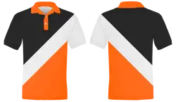 Custom diagonal design adult youth unisex polo - Shirt-polo