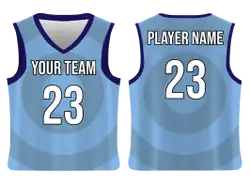 Custom circular  solids adult youth unisex basketball jersey - reversible uniform - Jersey