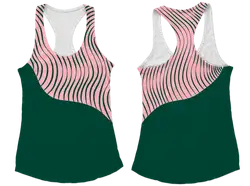 Custom new track racerback sleeveless shirts-style 2 - Shirt-sleeveless