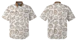 Custom fishing shirt adult youth unisex coastal gems - Jersey